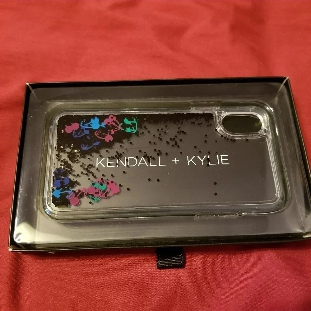 Kendall + Kylie Liquid Glitter Case iPhone X Phone Case Cover